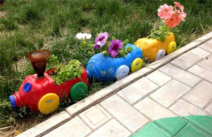 Многоярусные клумбы